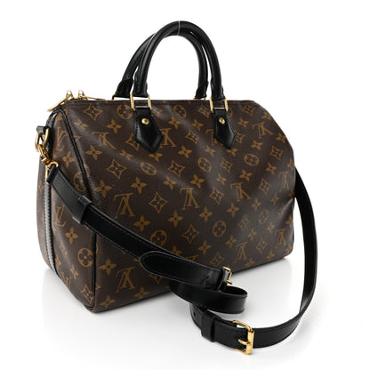 Louis Vuitton Monogram My World Tour Speedy Bandouliere 30 Black 3 of 11