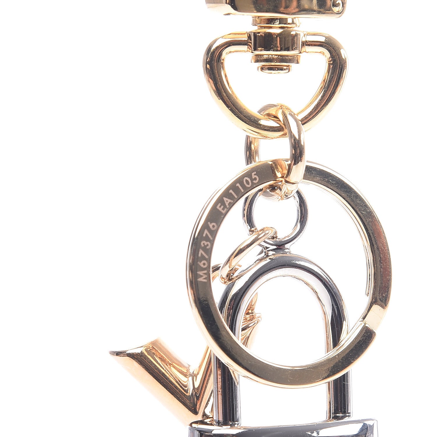 Louis Vuitton Kaleido V Bag Charm Key Holder 4 of 5