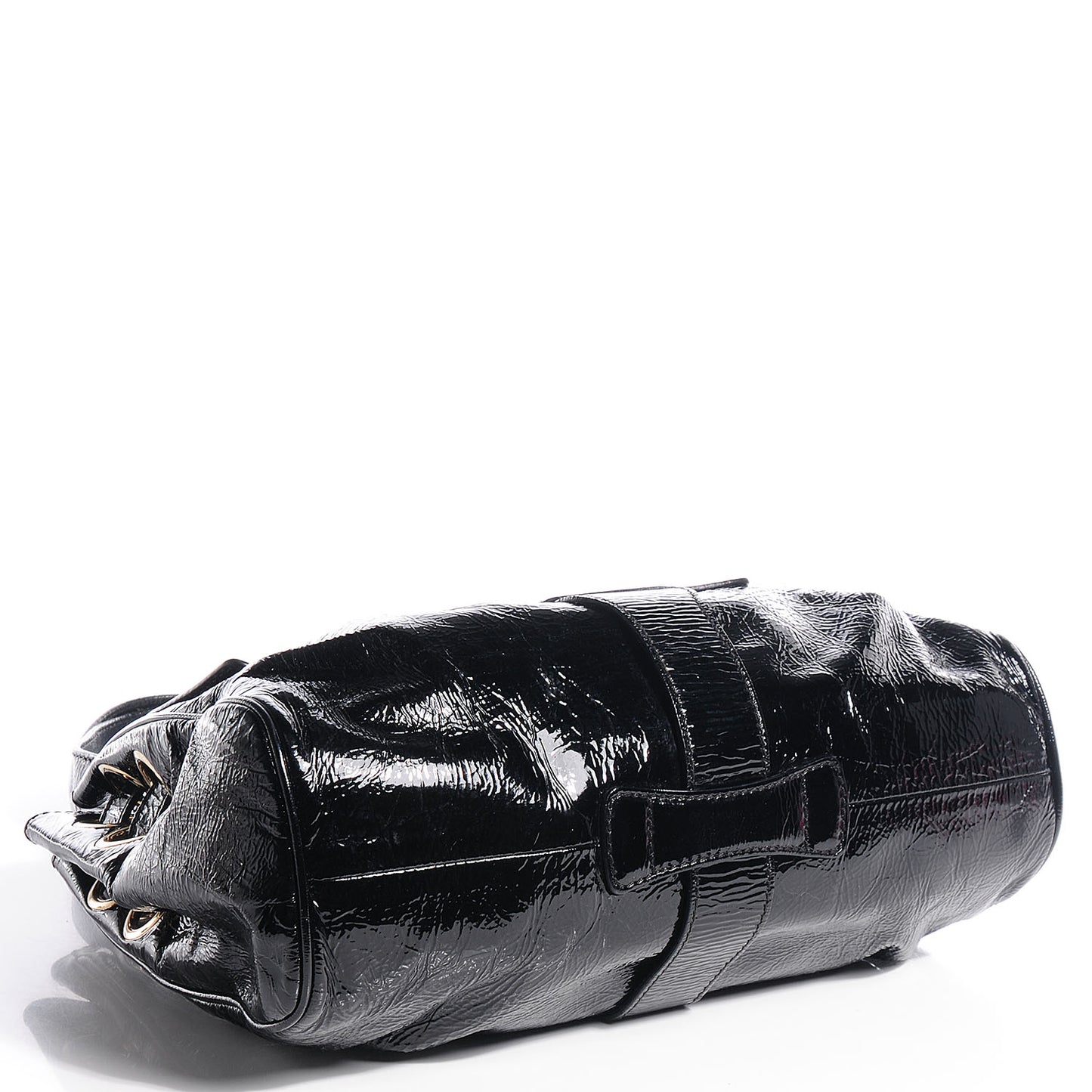 Crushed Patent Ramona Black