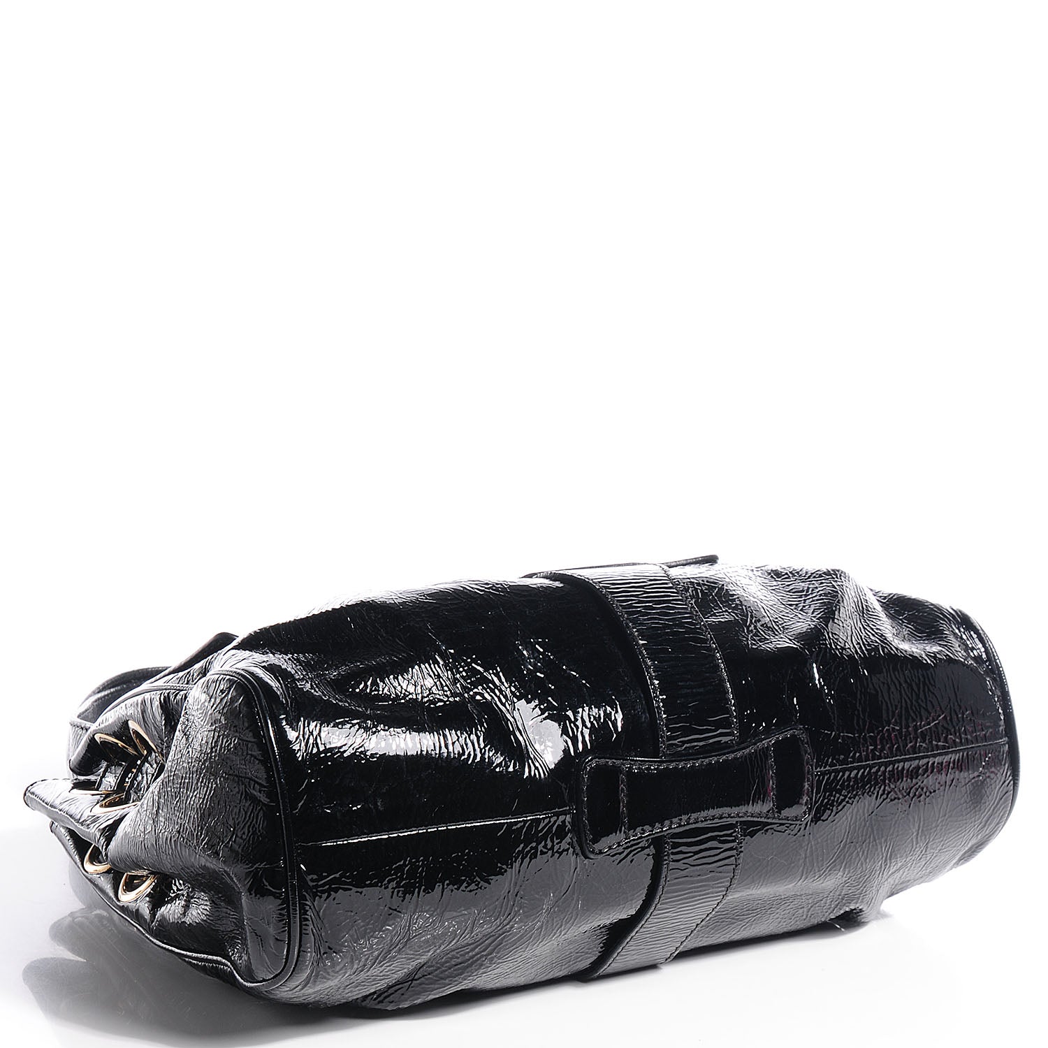 Jimmy Choo Crushed Patent Ramona Black 4 of 8
