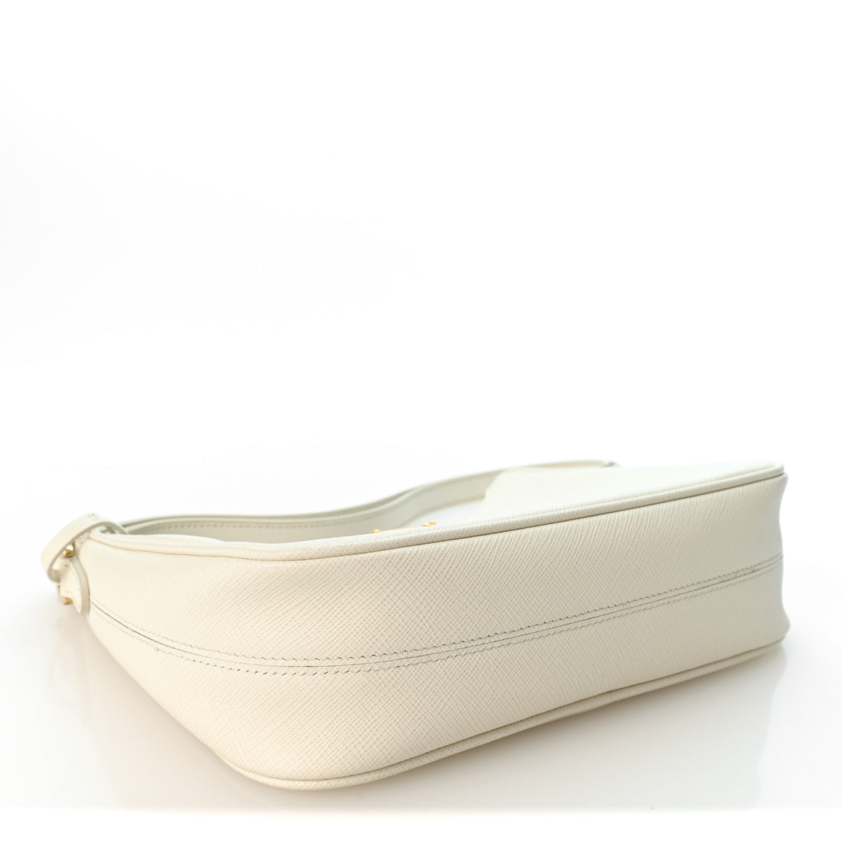 Prada Saffiano Lux Mini Re-Edition Shoulder Bag White 4 of 21