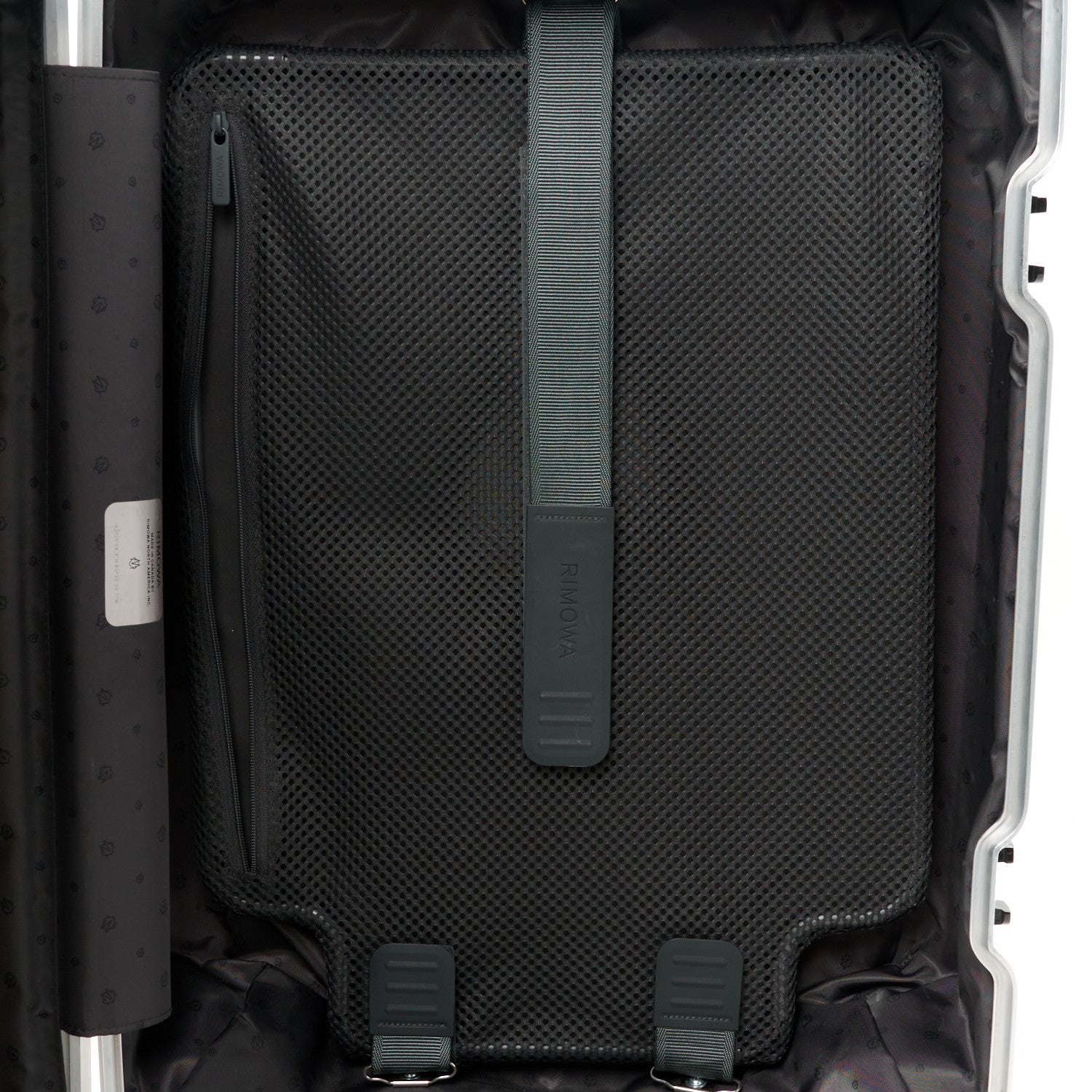Rimowa Gloss Polycarbonate Aluminum Hybrid Cabin Gloss White 7 of 14