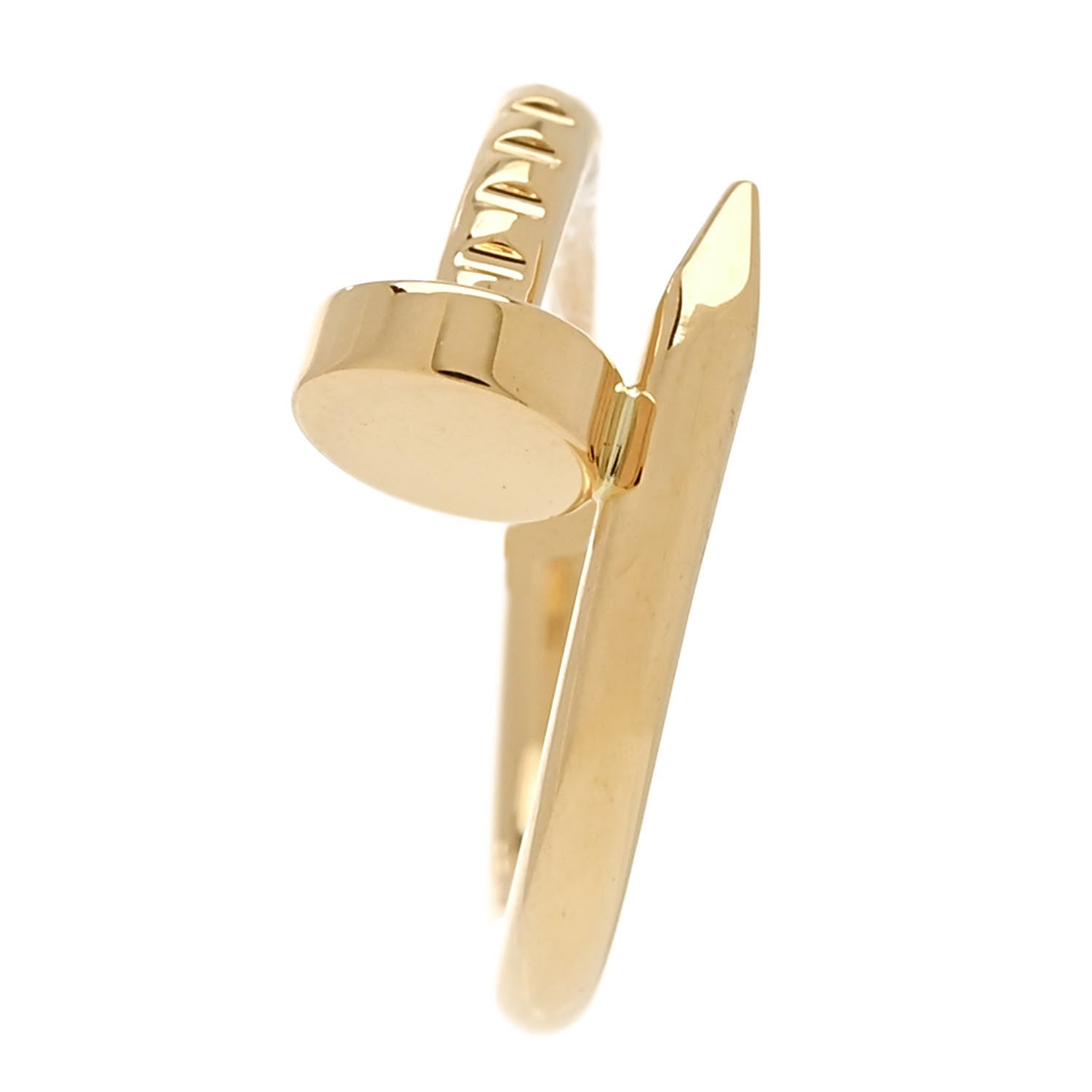 Cartier 18K Yellow Gold Juste Un Clou Single Hoop Earring 1 of 5