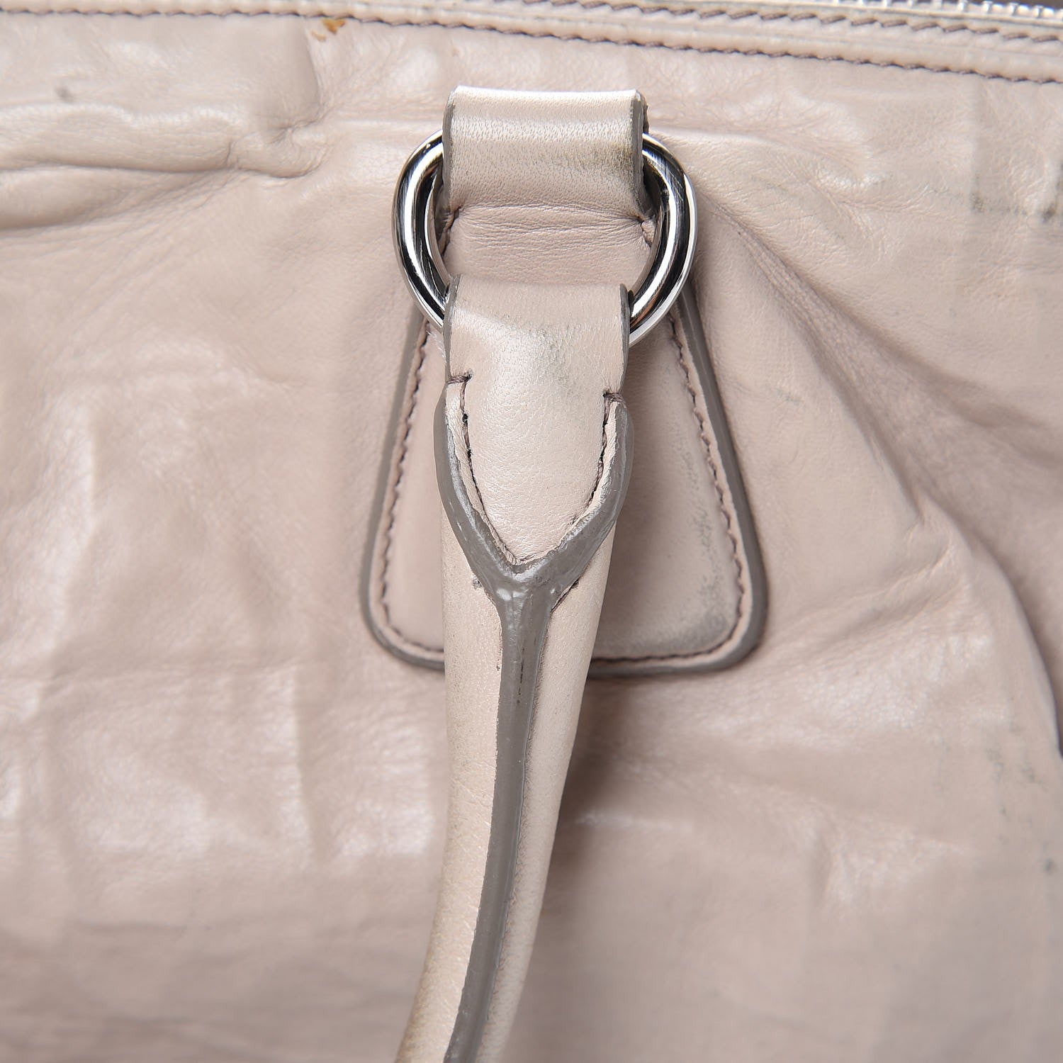 Prada Nappa Antique Satchel Pomice 19 of 28