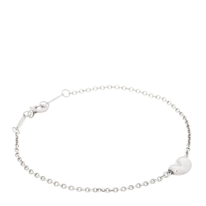 Tiffany Sterling Silver 9mm Elsa Peretti Bean Bracelet 1 of 9