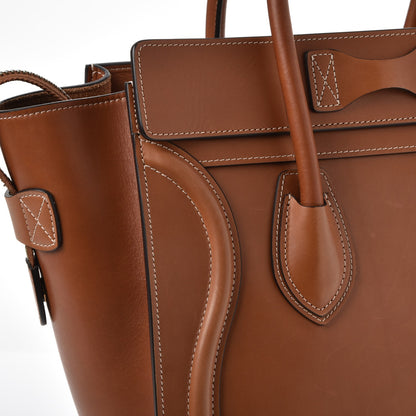 Celine Natural Calfskin Micro Luggage Tan 13 of 18