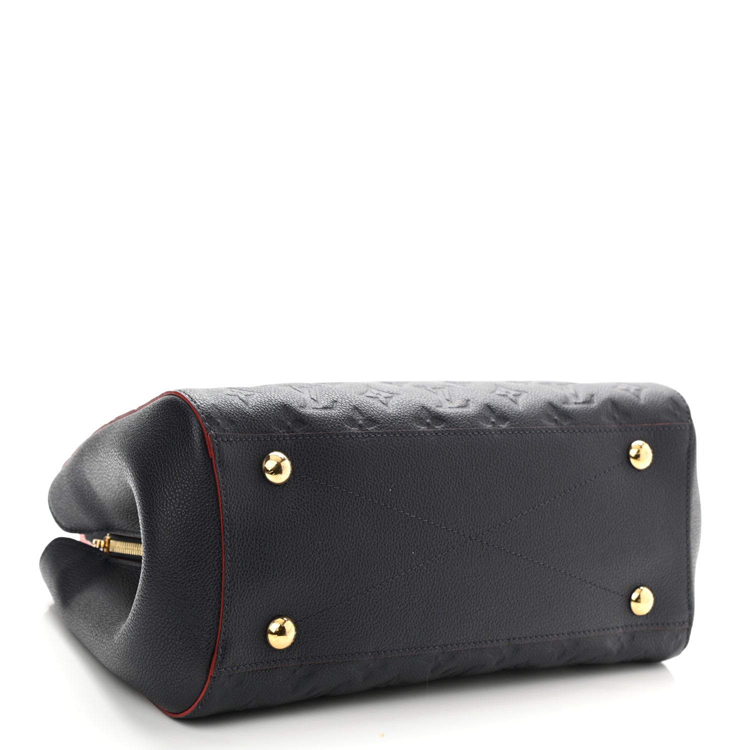 Louis Vuitton Empreinte Montaigne MM Marine Rouge 4 of 8