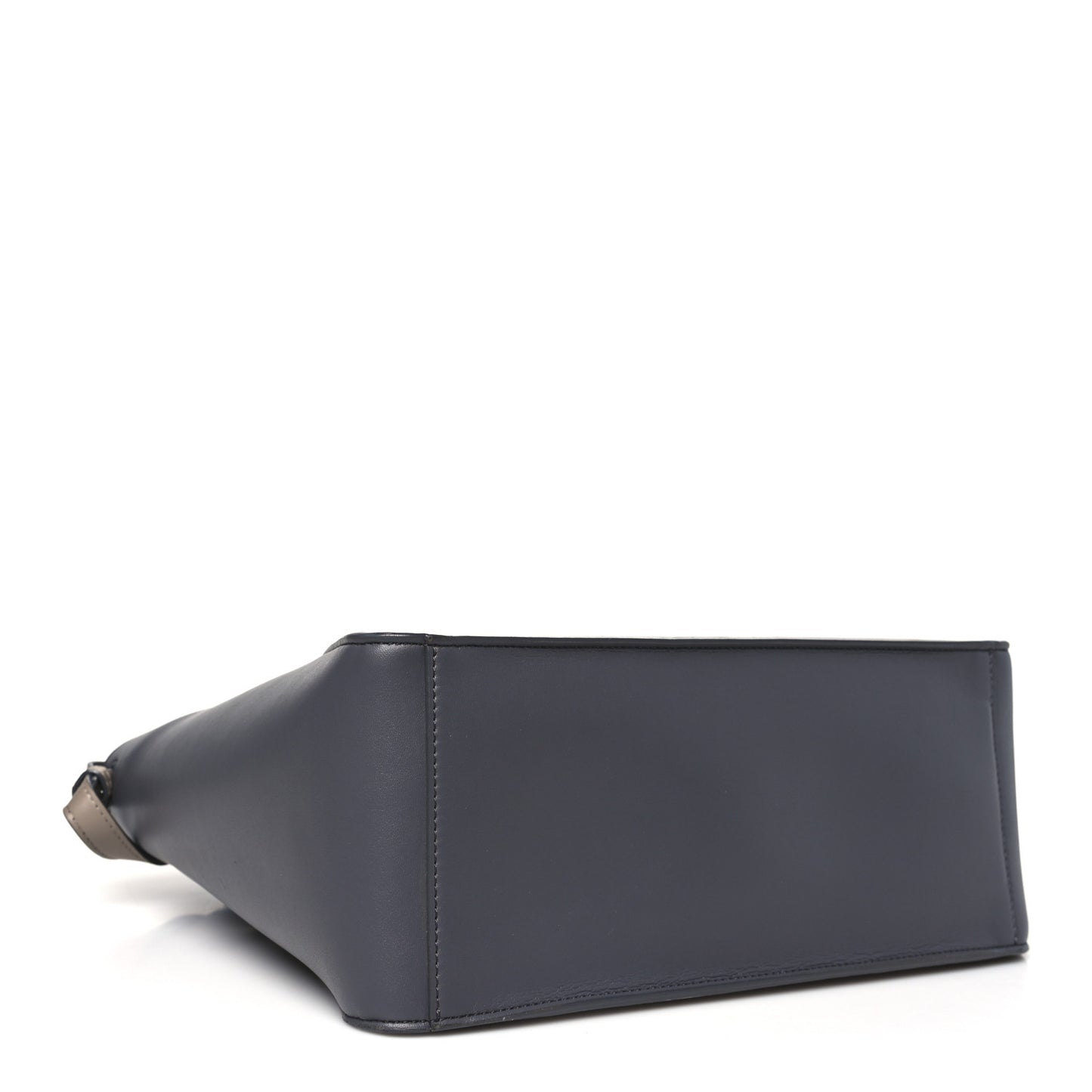 Eco Alter Nappa East West Perforated Tote Moss Grey