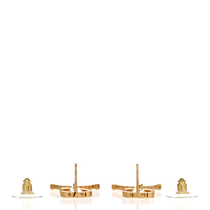 Chanel Metal CC Rue Cambon Drop Earrings Gold 3 of 5