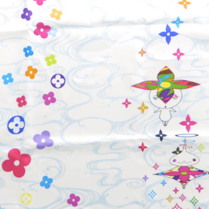 Louis Vuitton Murakami Mushroom Head Silk Scarf 1 of 5
