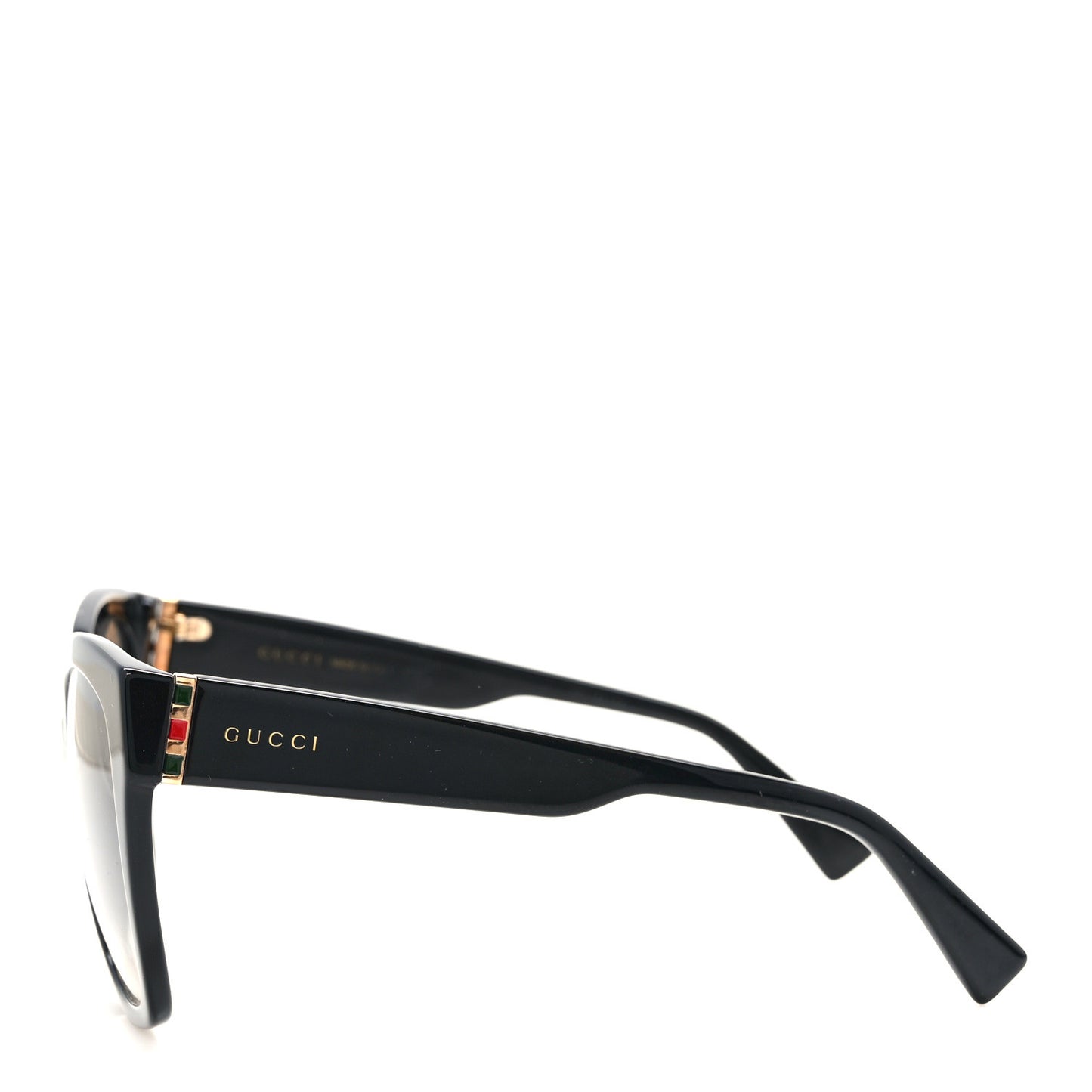 Acetate Square Frame Sunglasses GG0459S Black