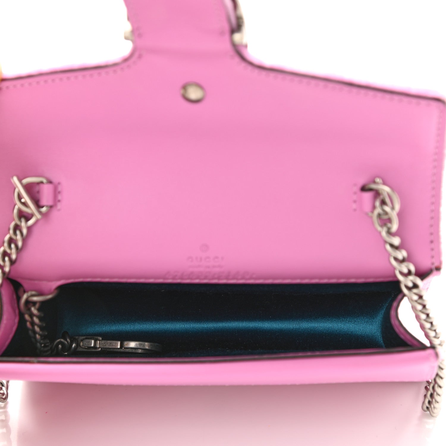 Gucci Velvet Crystal Super Mini Dionysus Shoulder Bag Malva 5 of 10