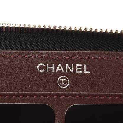 Chanel Caviar Quilted Large Gusset Zip Around Wallet Black 6 of 9