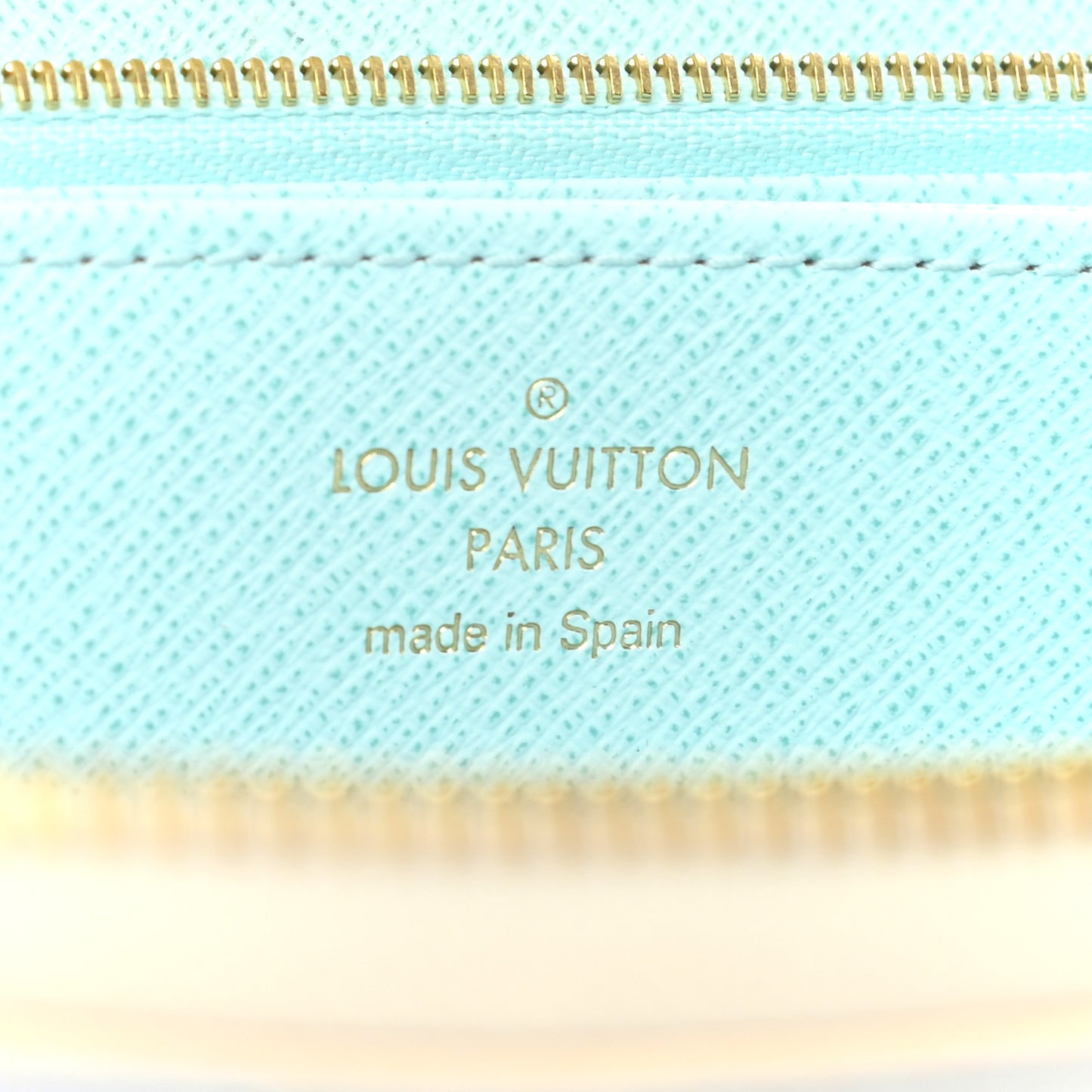 Monogram Giant By The Pool Zippy Wallet Blue