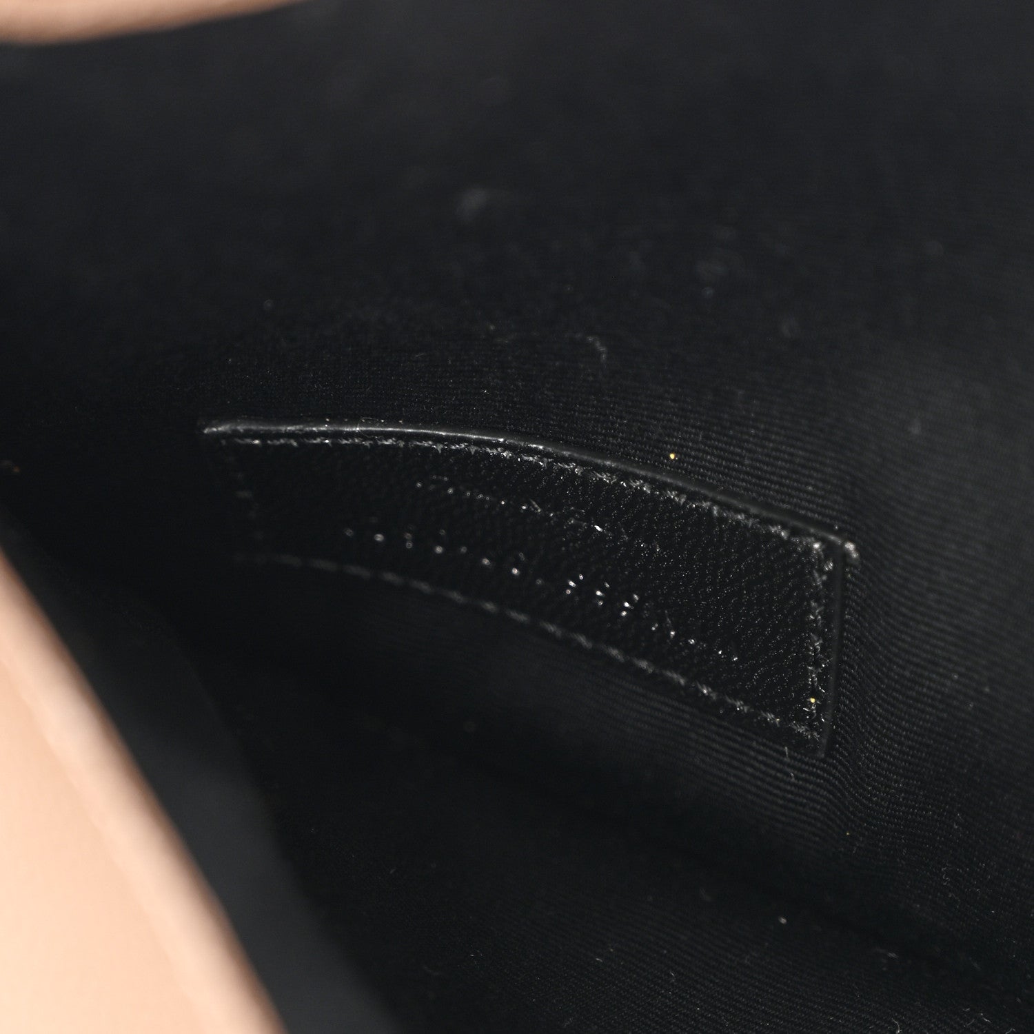 Saint Laurent Grain De Poudre Uptown Pouch Dark Beige 7 of 8