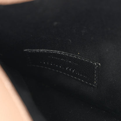 Saint Laurent Grain De Poudre Uptown Pouch Dark Beige 7 of 8