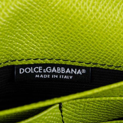 Dolce & Gabbana Dauphine Wallet On Chain Orange 6 of 6