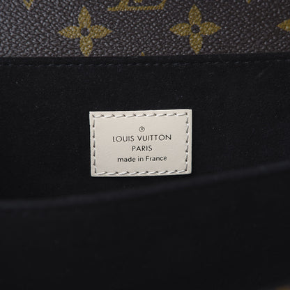 Louis Vuitton Monogram Braided Pochette Metis Creme Beige 6 of 10