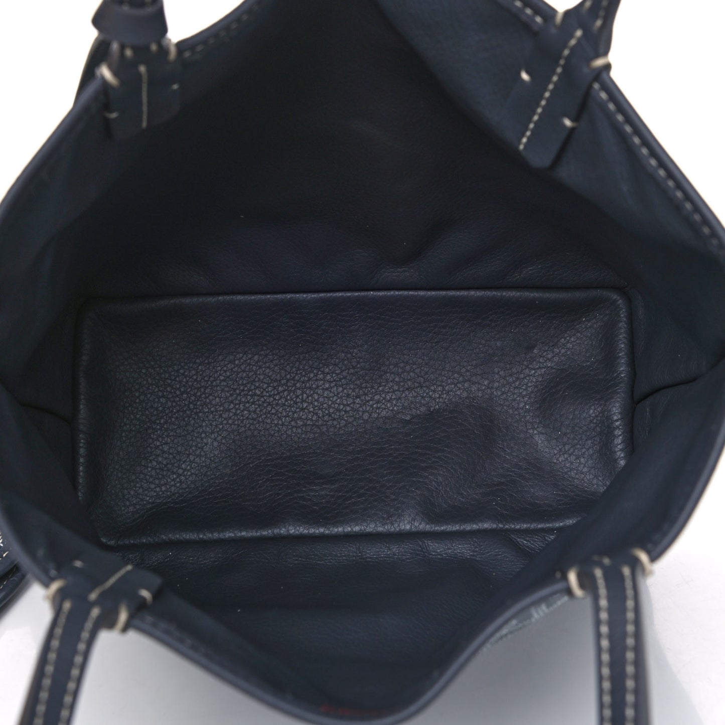 Goyardine Reversible Mini Anjou Navy