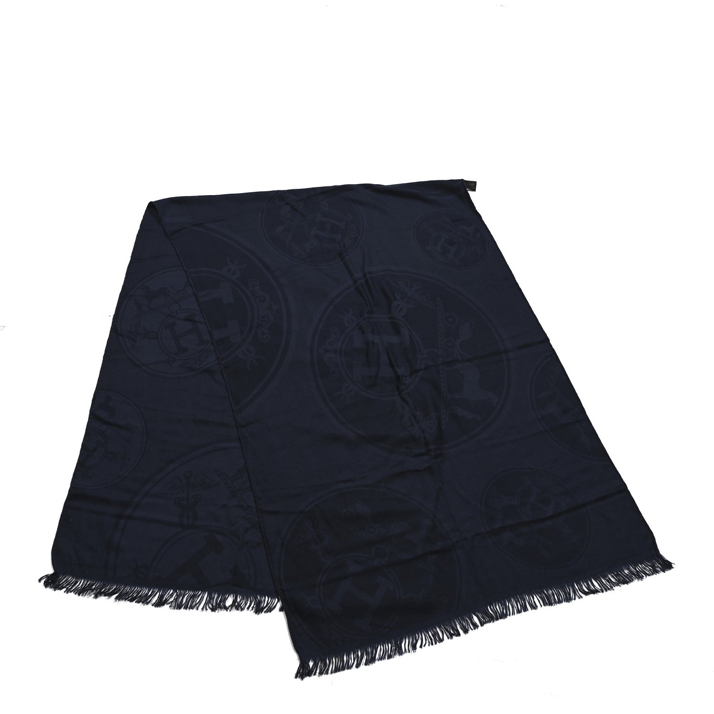 Cashmere Silk New Libris Stole Bleu De Chine