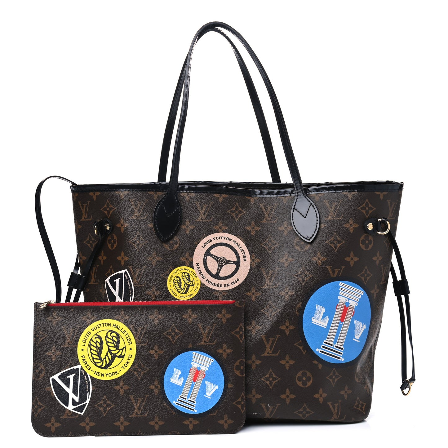 Monogram World Tour Neverfull MM