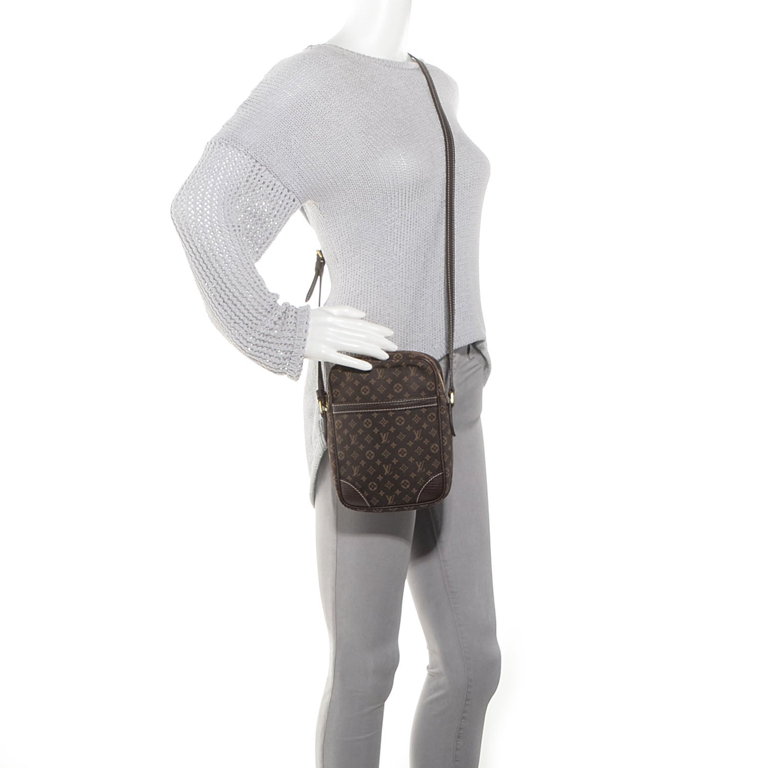 Louis Vuitton Monogram Mini Lin Danube Ebene 2 of 7