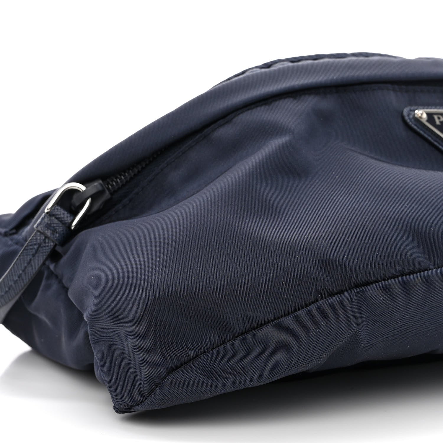 Prada Tessuto Nylon Montagna Belt Bag Blue 8 of 9