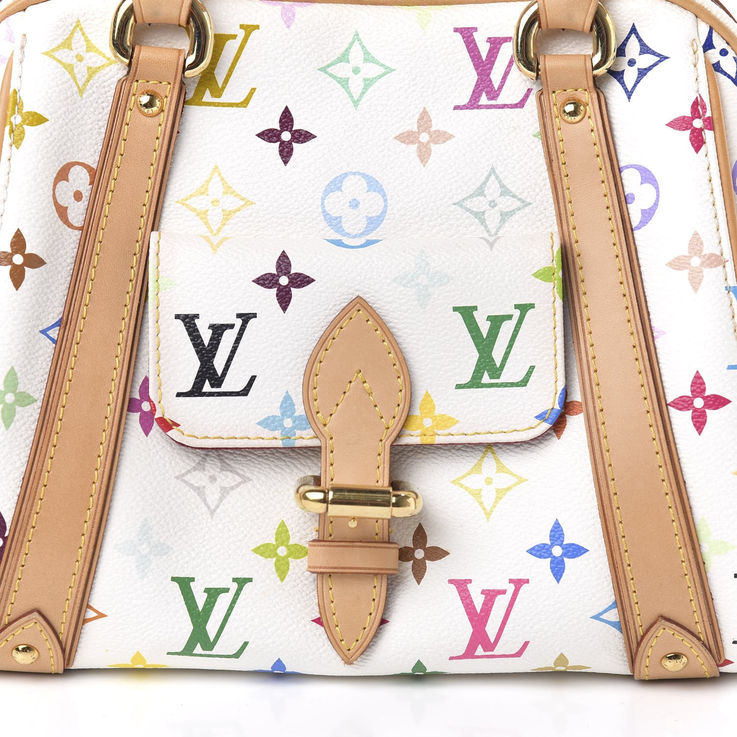 Monogram Multicolor Priscilla White