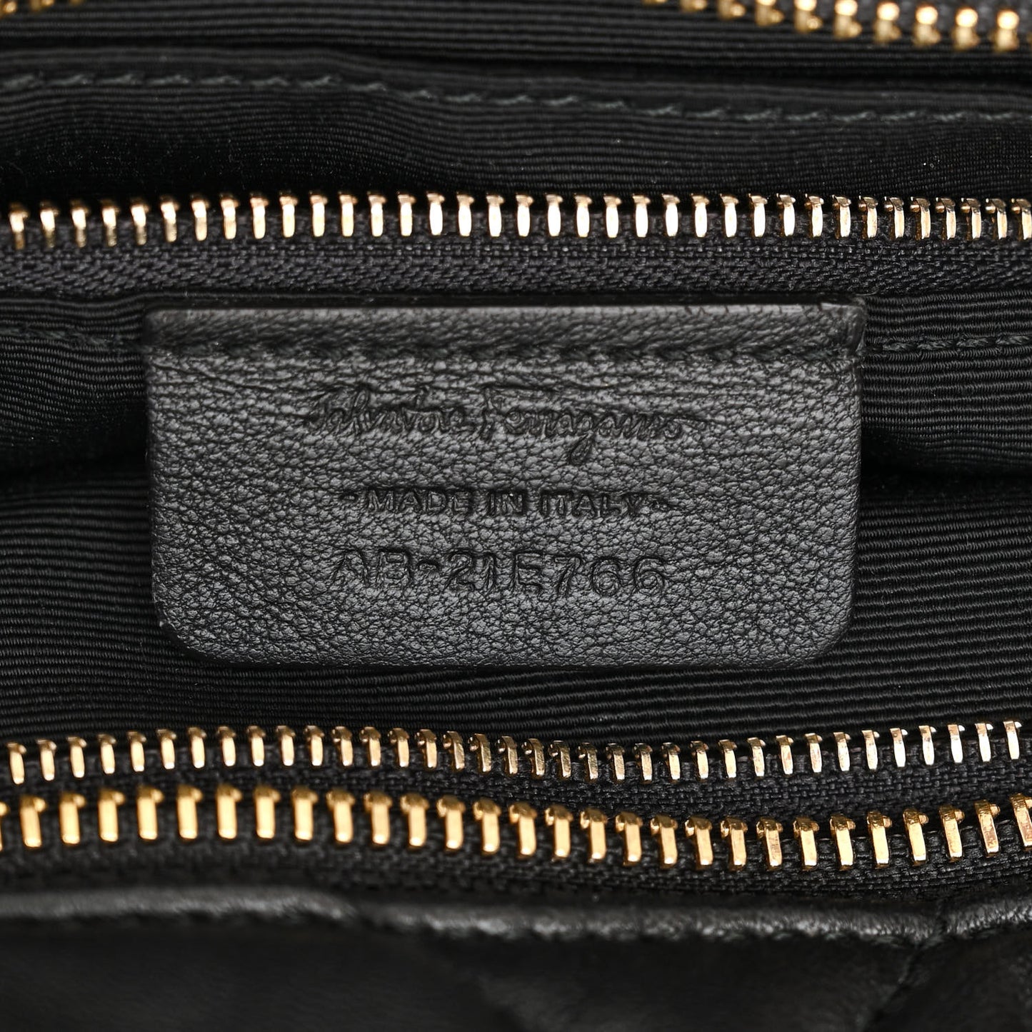 Calfskin Quilted Vara Bow Chain Tote Black