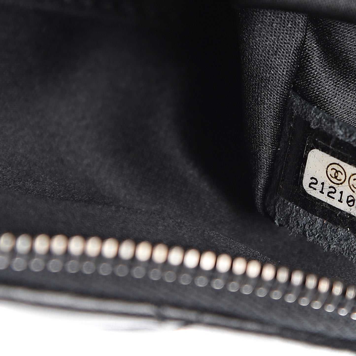 Lambskin Quilted Banane Waist Bag Fanny Pack Black
