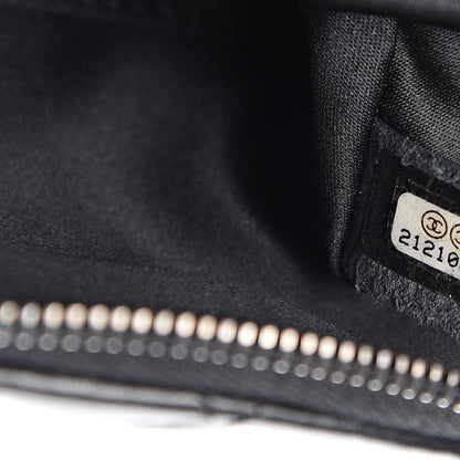 Chanel Lambskin Quilted Banane Waist Bag Fanny Pack Black 6 of 10