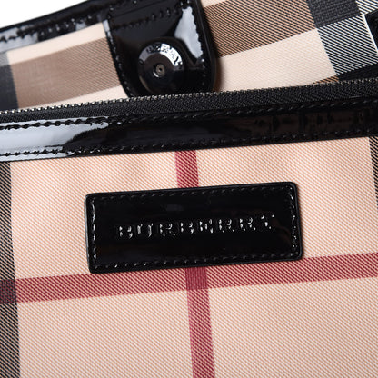 Burberry Supernova Check Small Canterbury Tote Black 6 of 7