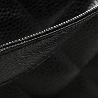 Chanel Caviar Quilted Grand Shopping Tote GST Black 13 of 14