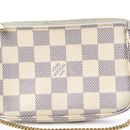 Louis Vuitton Damier Azur Mini Pochette Accessories 11 of 14