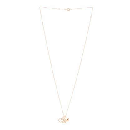 Tiffany 18K Rose Gold Naughty and Nice Pendant Necklace 3 of 8