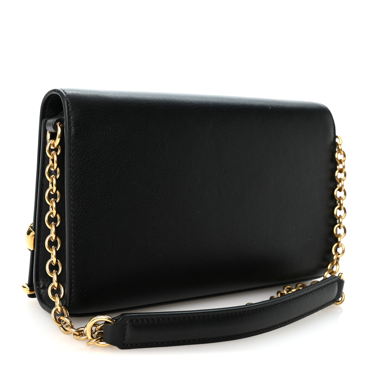 Chloe Calfskin Iconic Crossbody Bag Black 3 of 9
