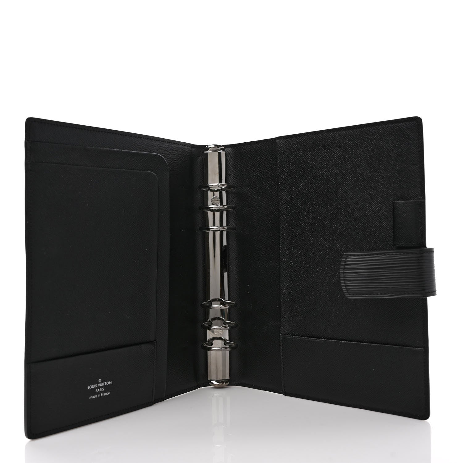 Louis Vuitton Epi Large Ring Agenda Black 5 of 7