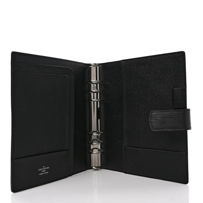 Louis Vuitton Epi Large Ring Agenda Black 5 of 7