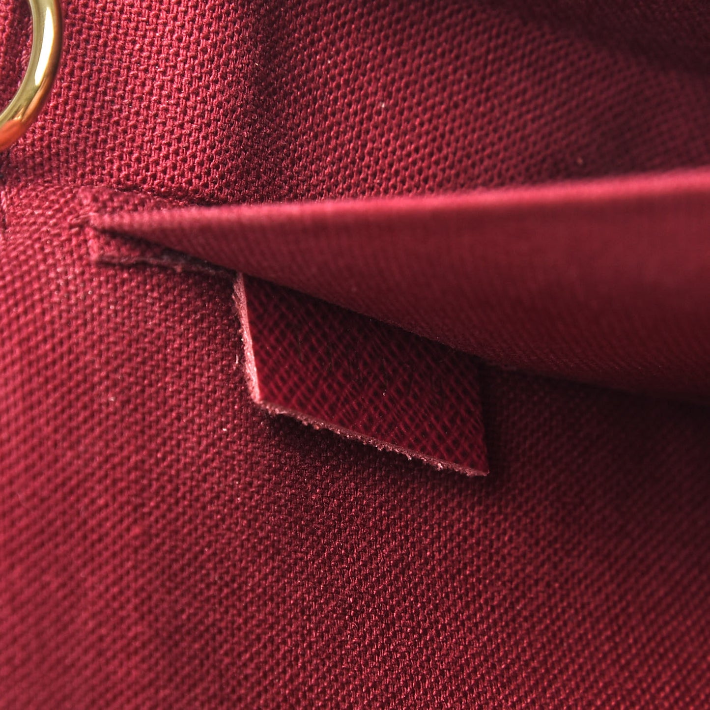 Monogram Pochette Felicie Chain Wallet Fuchsia