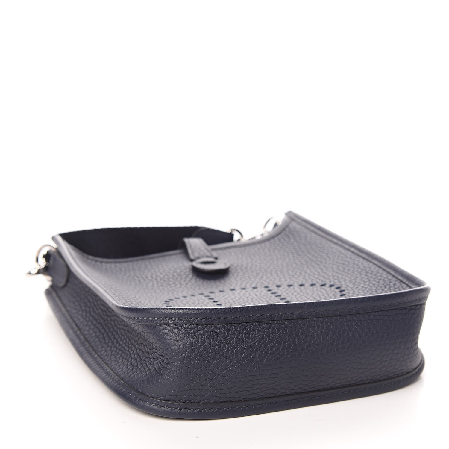Hermes Taurillon Clemence Evelyne TPM Bleu Nuit 4 of 11