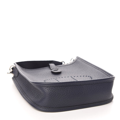 Hermes Taurillon Clemence Evelyne TPM Bleu Nuit 4 of 11