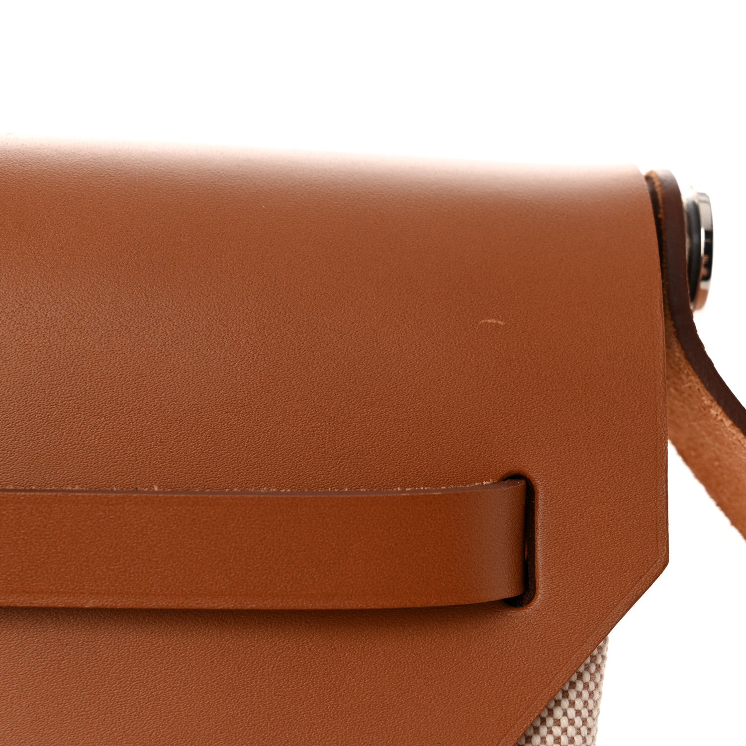 Hermes Vache Hunter Criss Viking Herbag Messenger 39 Ecru Beige Fauve 13 of 13