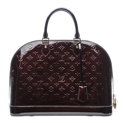 Louis Vuitton Vernis Alma GM Amarante 1 of 12