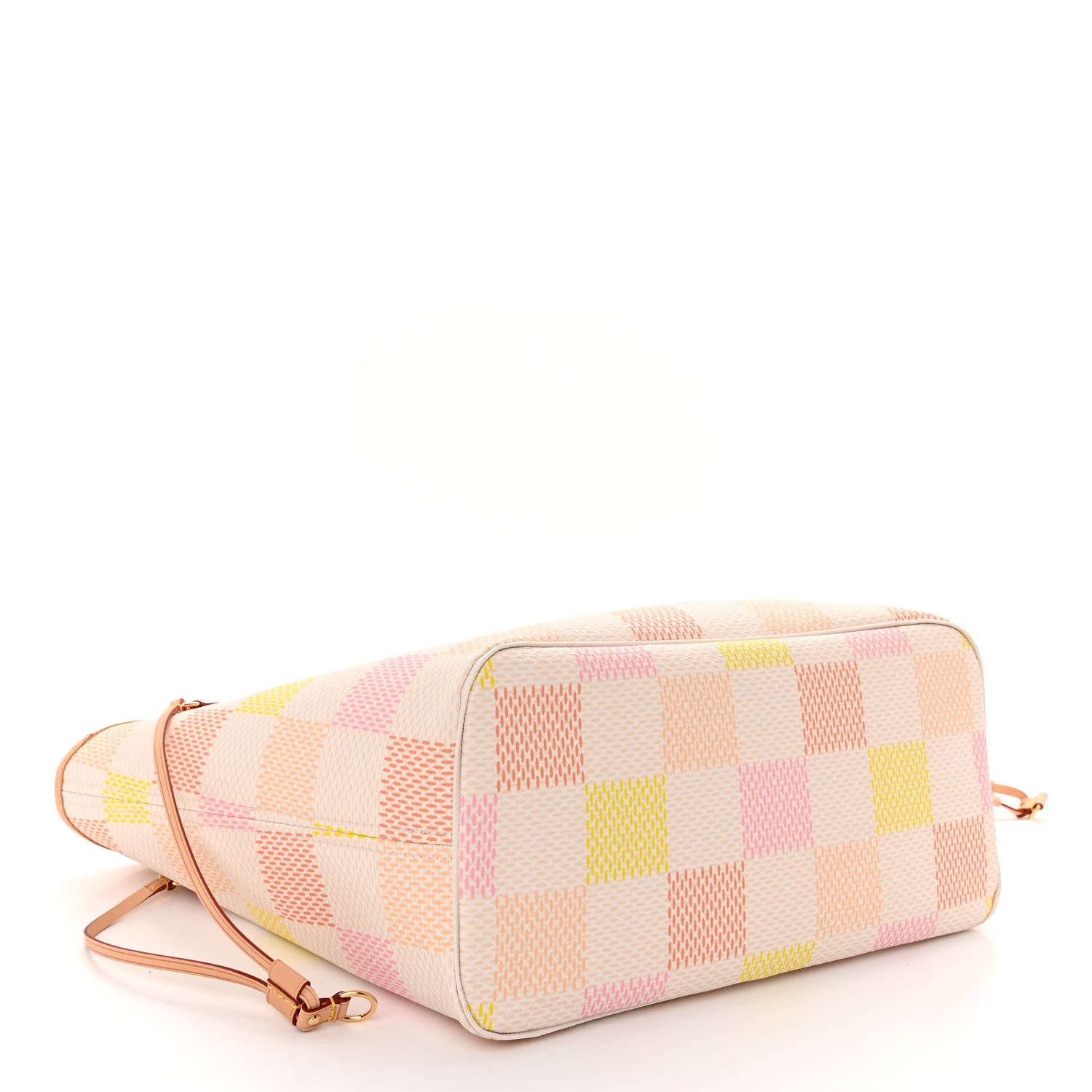 Louis Vuitton Damier Giant Neverfull MM Peach 5 of 10