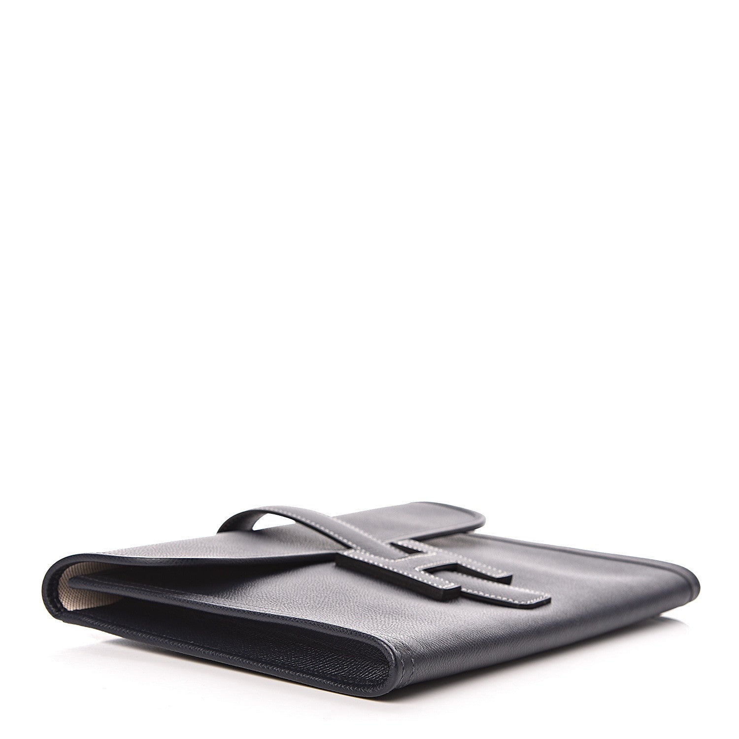 Hermes Epsom Jige PM Clutch Bleu Nuit 4 of 7
