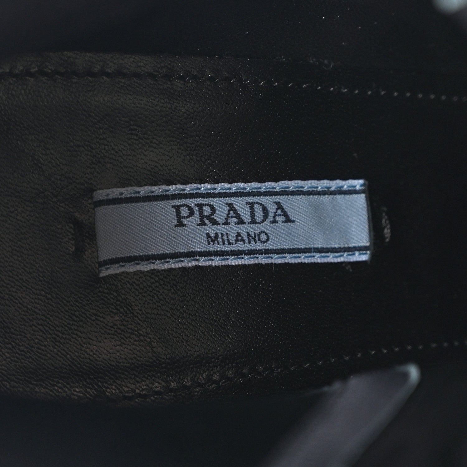Prada Vitello Montana Neoprene Lace Up Chelsea 110mm Ankle Boots 41 Black 7 of 9