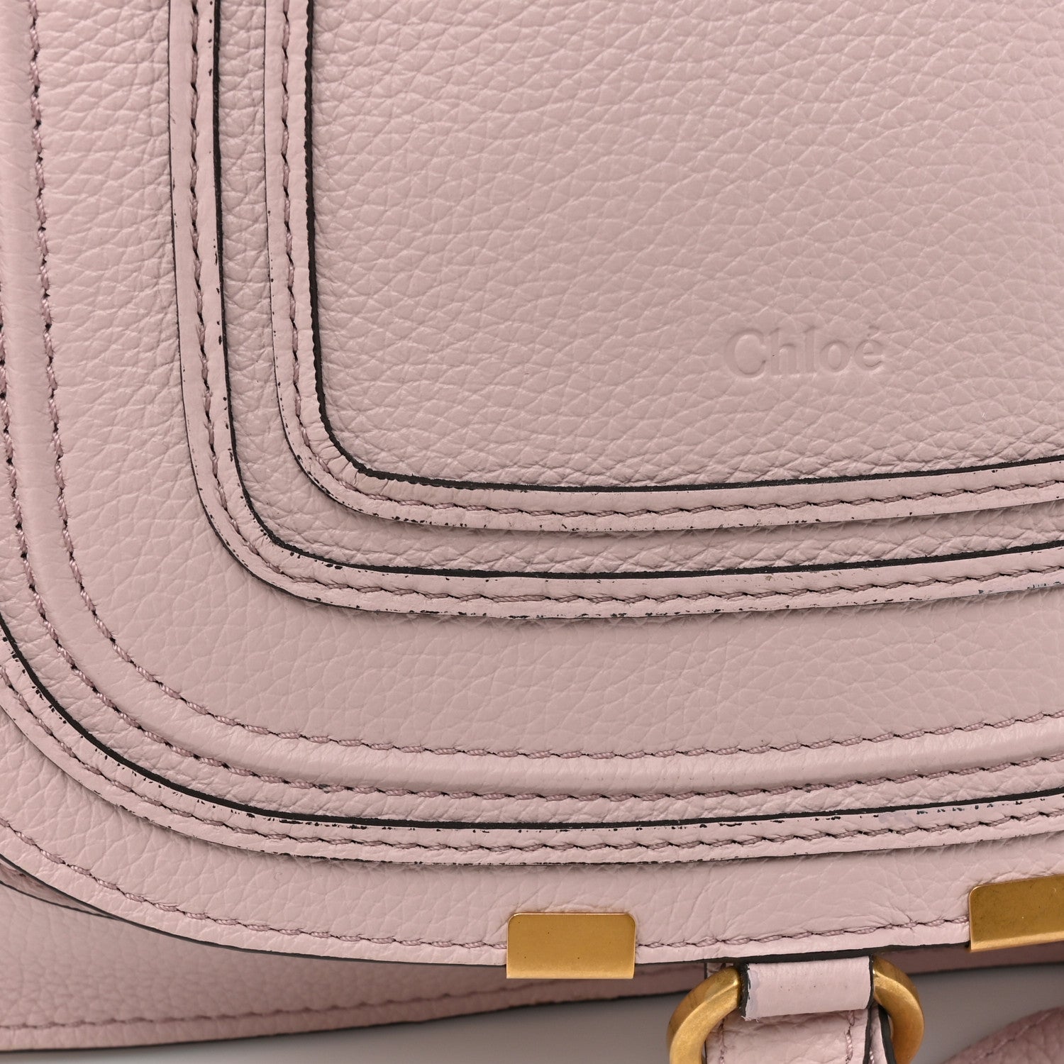 Chloe Calfskin Small Marcie Satchel Misty Lavender 11 of 17