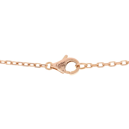 Cartier 18K Pink White Yellow Gold Diamond Trinity Pendant Necklace 4 of 4
