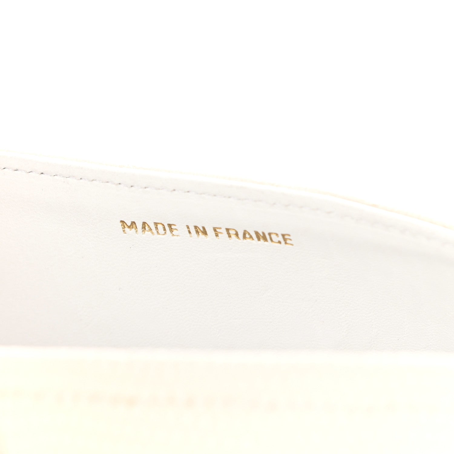 Chanel Lizard Small Double Flap White 6 of 10
