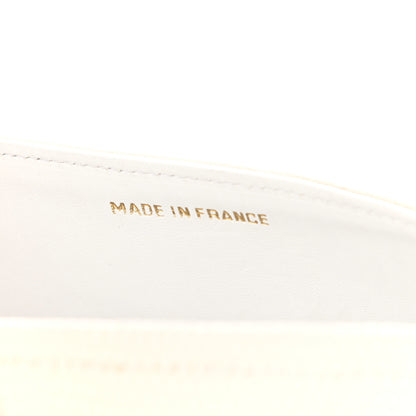 Chanel Lizard Small Double Flap White 6 of 10